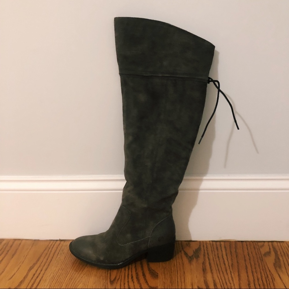 BORN Gallinara Grey High boots